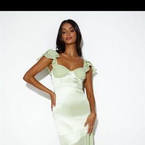 Hello Molly - Size XL - DREAMY 'FIT MAXI DRESS MINT